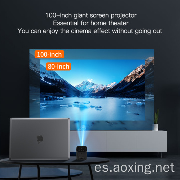 Proyector de cine en casa 1080p Proyector DLP portátil